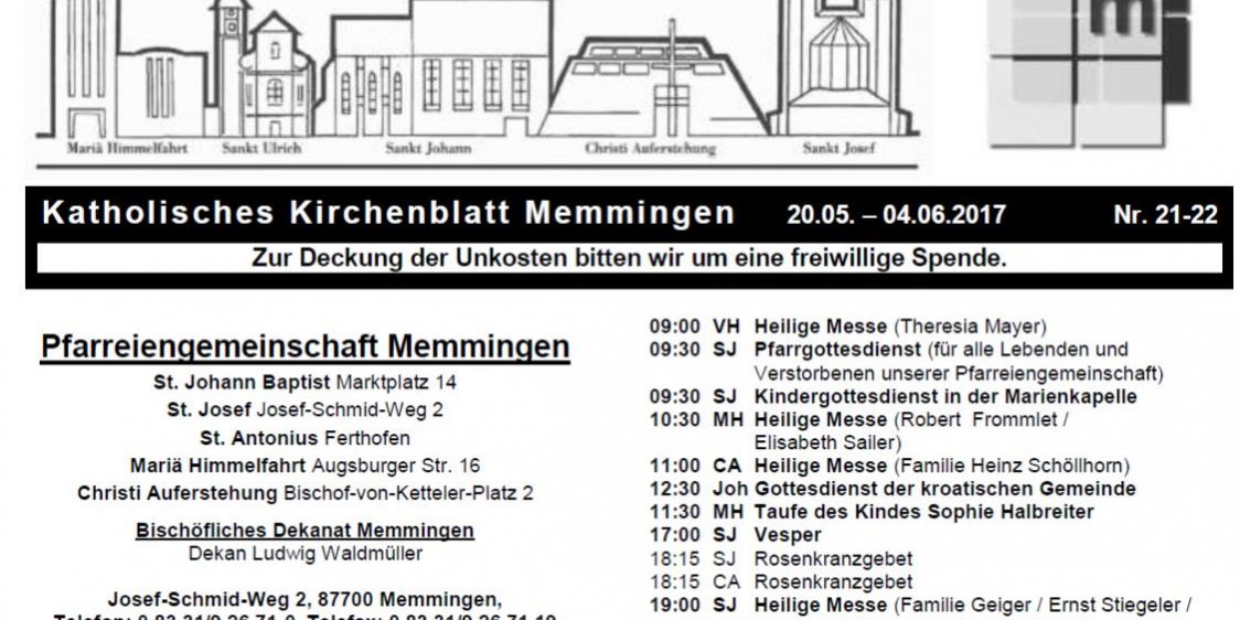 Kirchenblatt 21-22