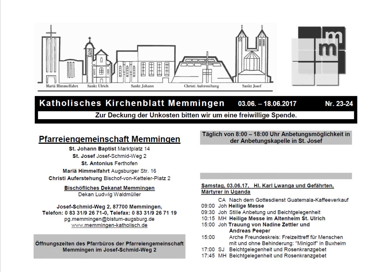 Kirchenblatt 23-24