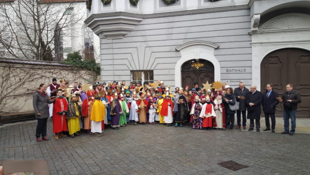 Sternsinger 2018 Rathaus