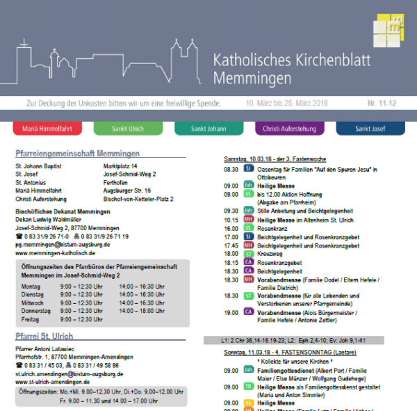Kirchenblatt 11-12