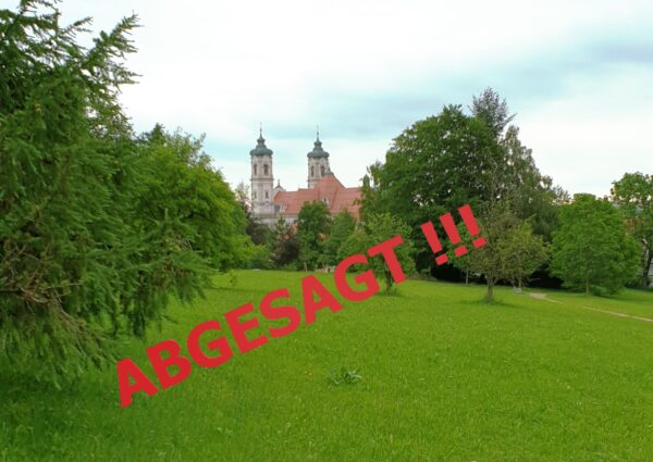Ottobeuren abgesagt