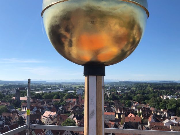 Blick in die Alpen