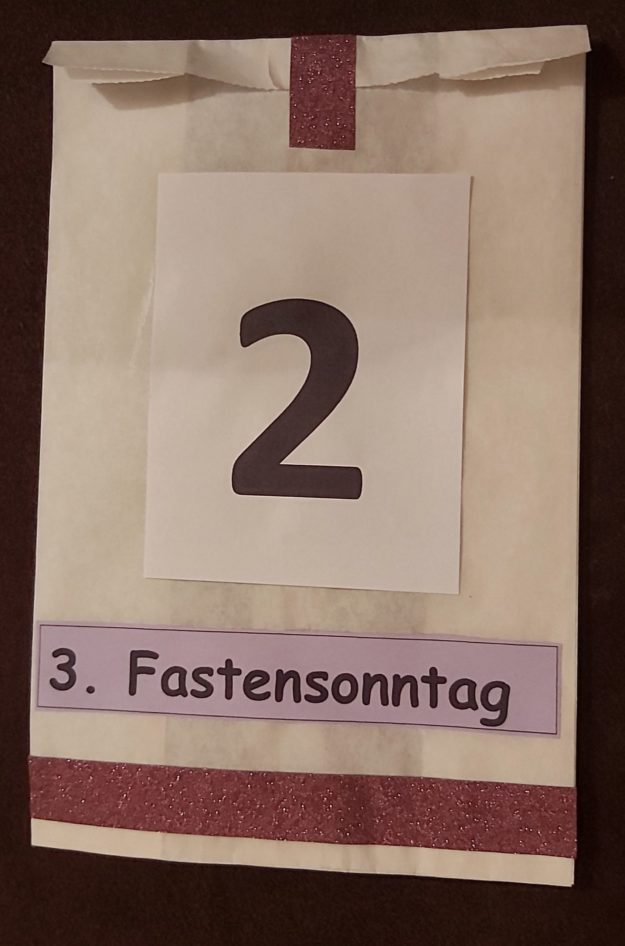 Fastentüte 3. Sonntag