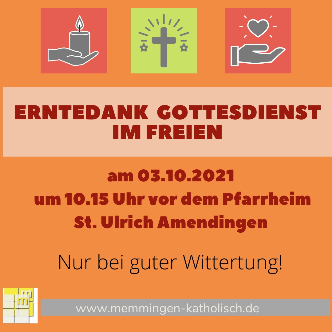 Kinderkirche Amendingen Erntedank 2021